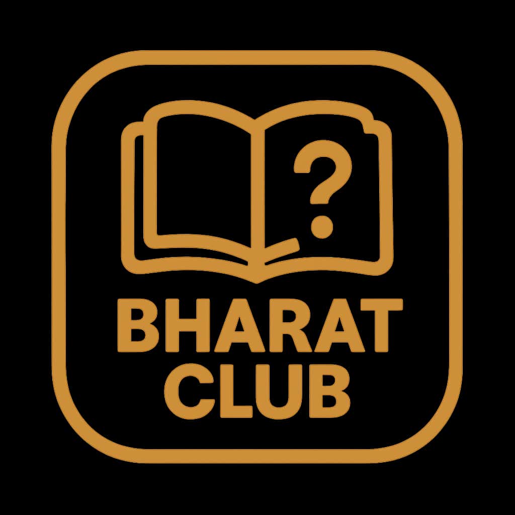 A badge symbolizing the Bharat Club Feature Guide.