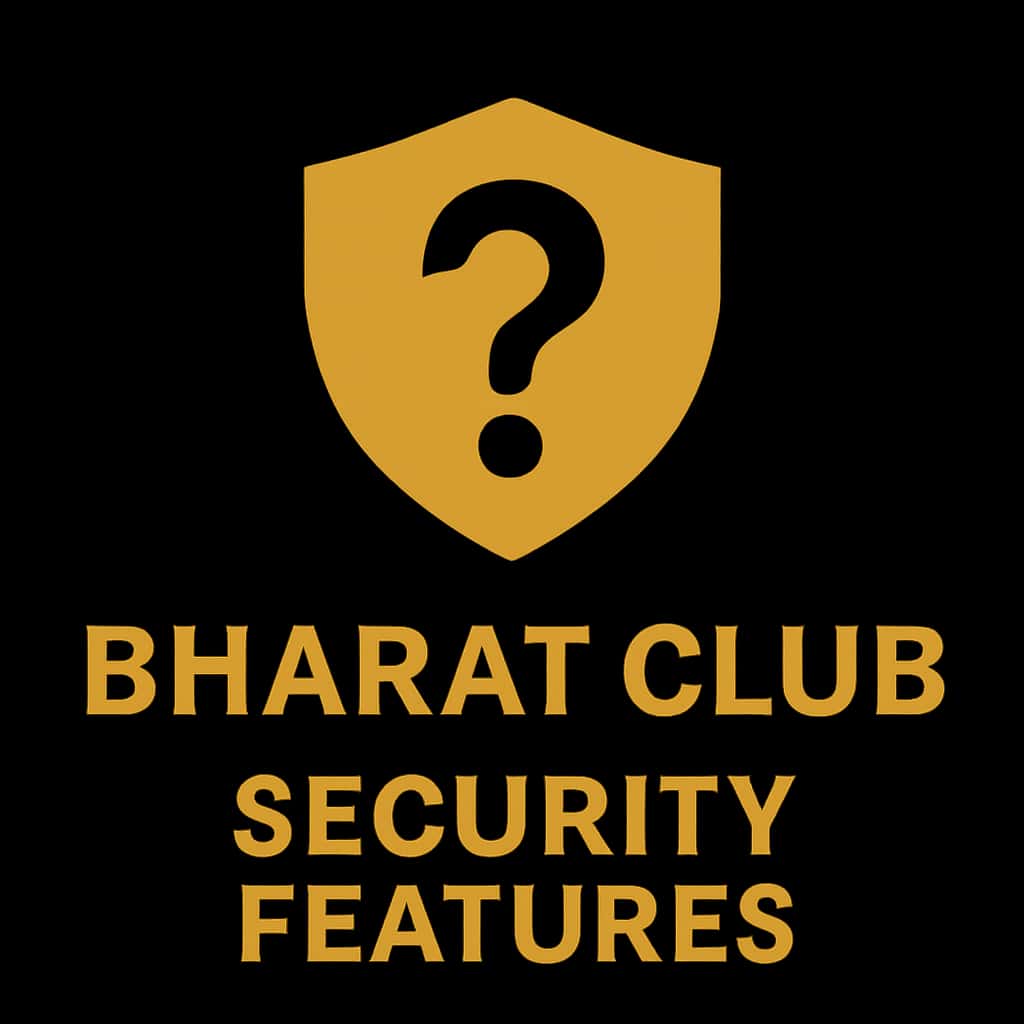 A badge symbolizing Bharat Club Security Features.