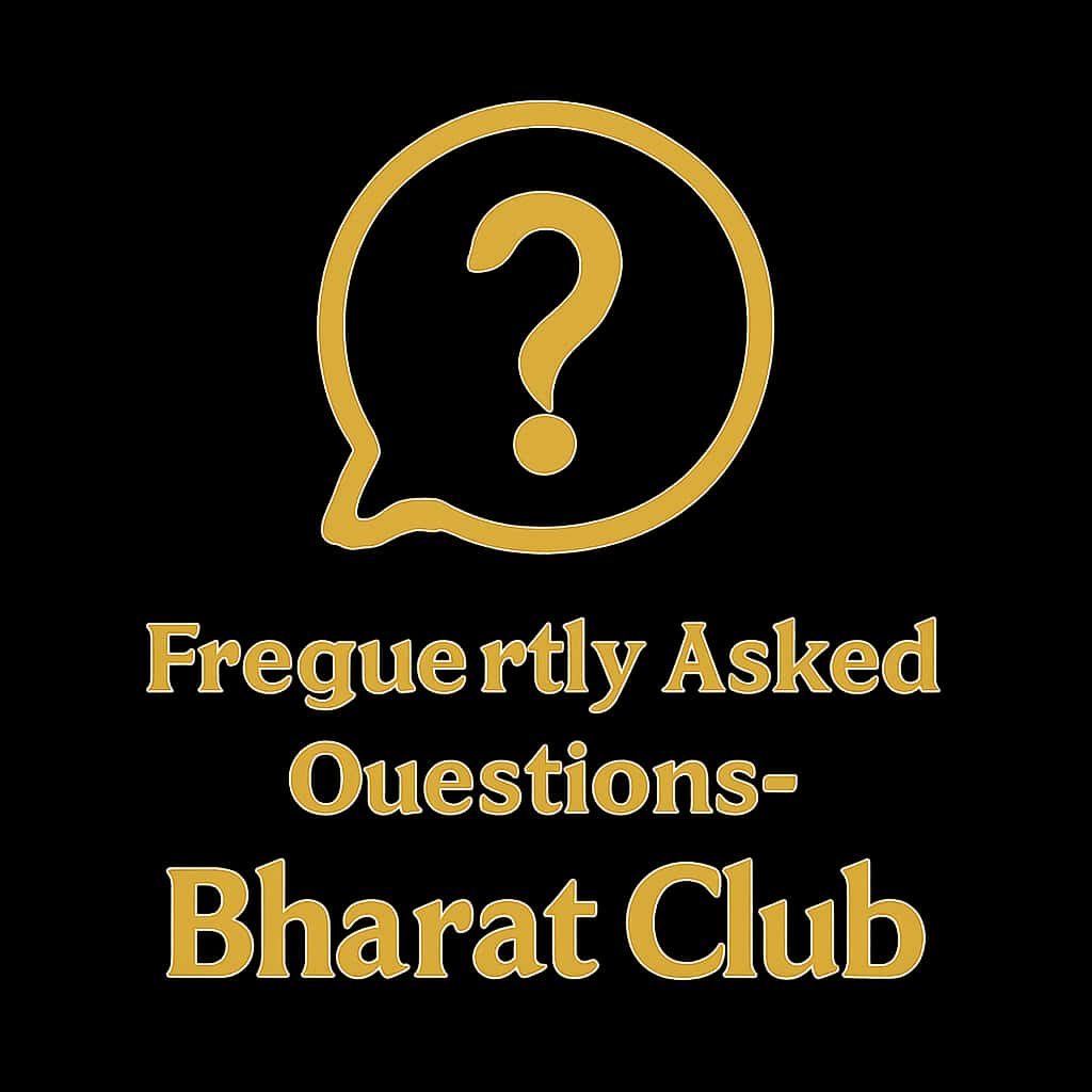 An icon representing the Bharat Club FAQ section.