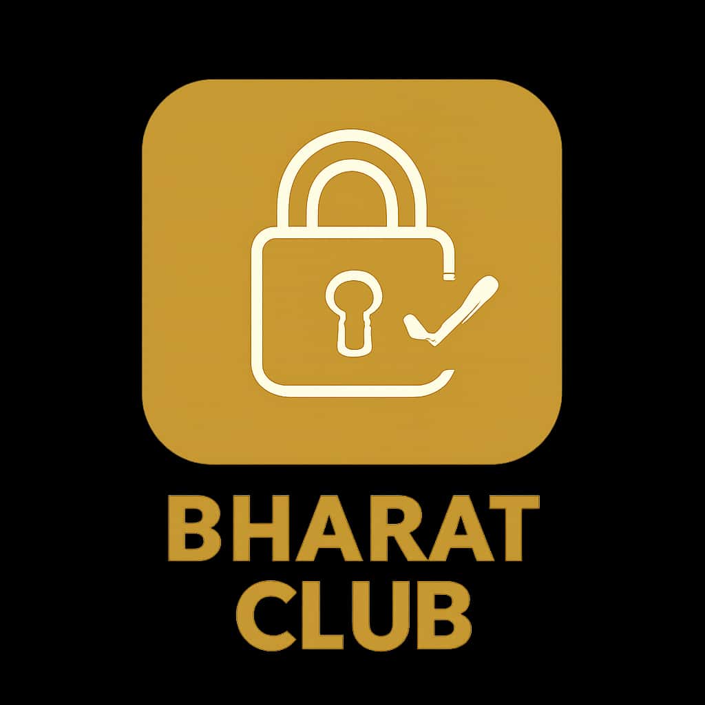 Icon illustrating login troubleshooting for Bharat Club.