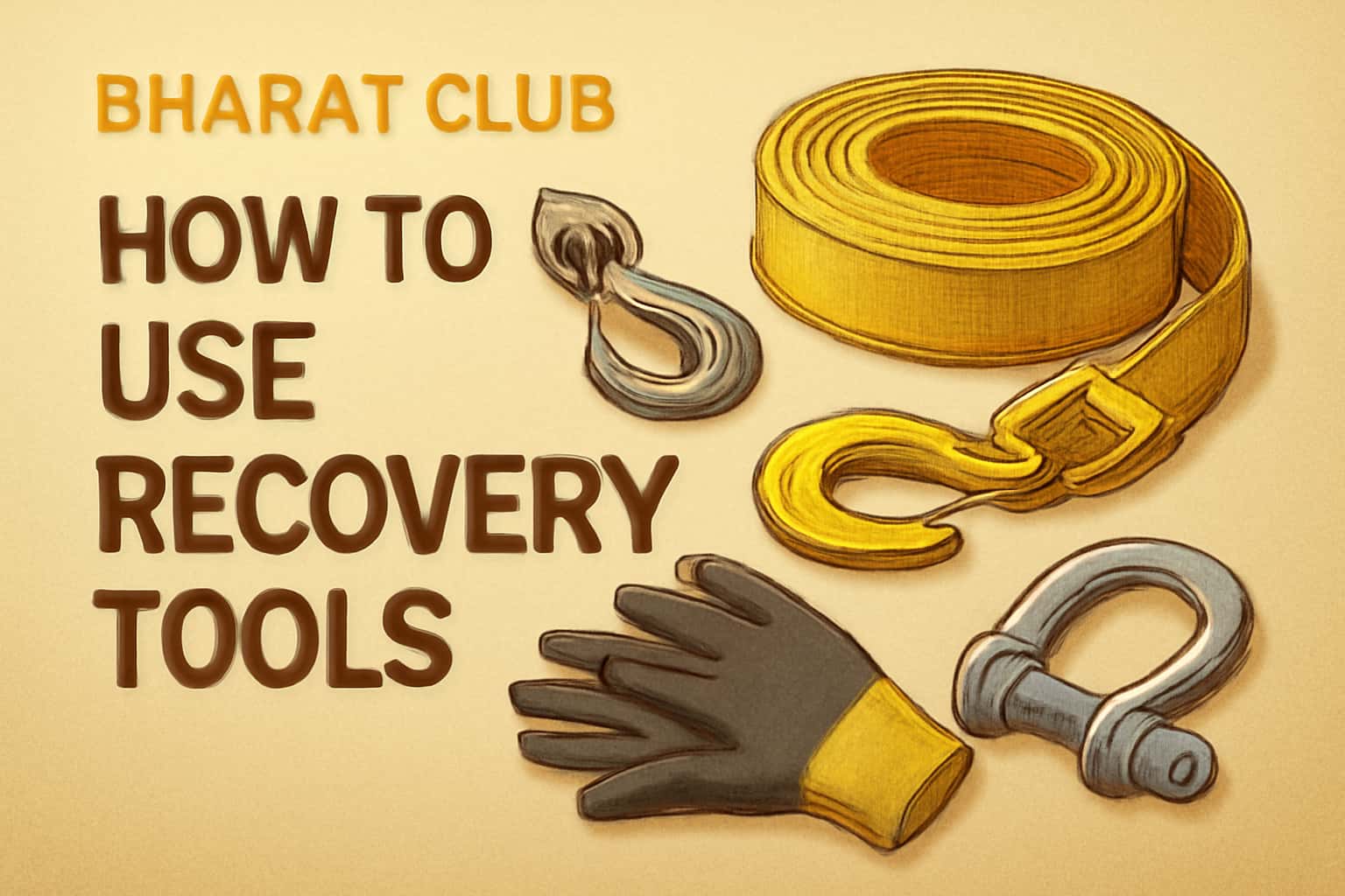 A neutral scene showcasing Bharat Club Recovery Tools.