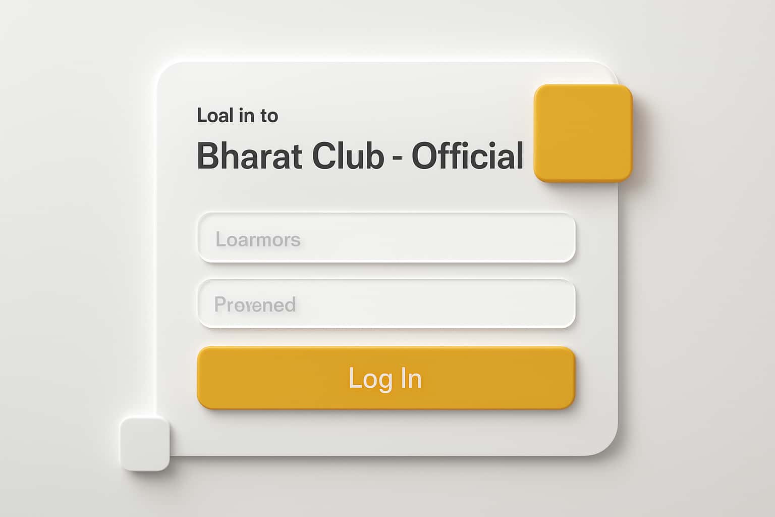 Log In to Bharat Club - Official Interface
