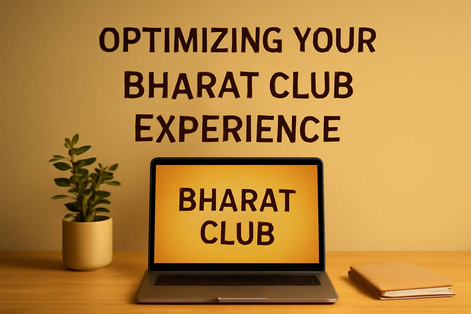 A visual representation of the Bharat Club experience with informative elements.