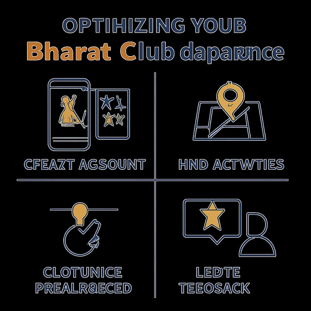 An educational diagram on optimizing Bharat Club functionality.