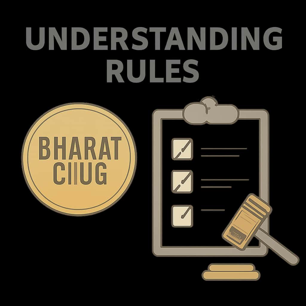 An educational diagram about Bharat Club rules.