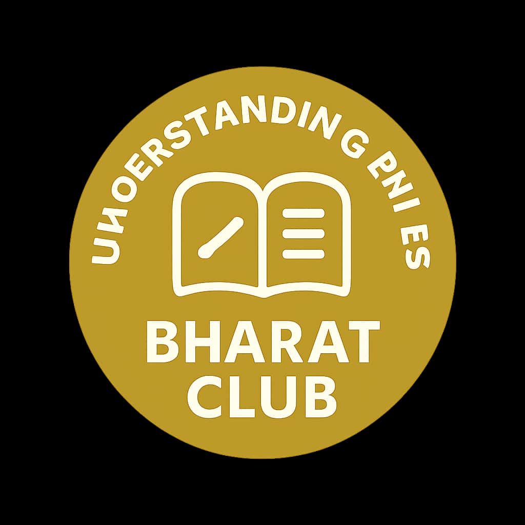 A professional badge illustrating the Bharat Club rules.